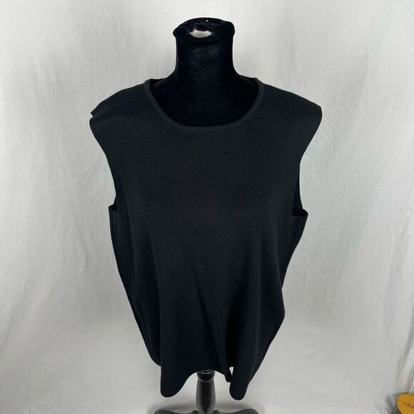 Designer Originals 100% Cotton Knit Muscle Shirt - Women’s 3X - Picture 2 of 7